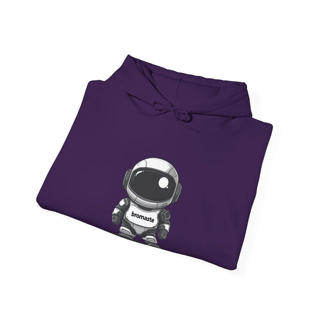 Bromaste Mini Spaceman (Branded Sleeves) Unisex Hooded Sweatshirt