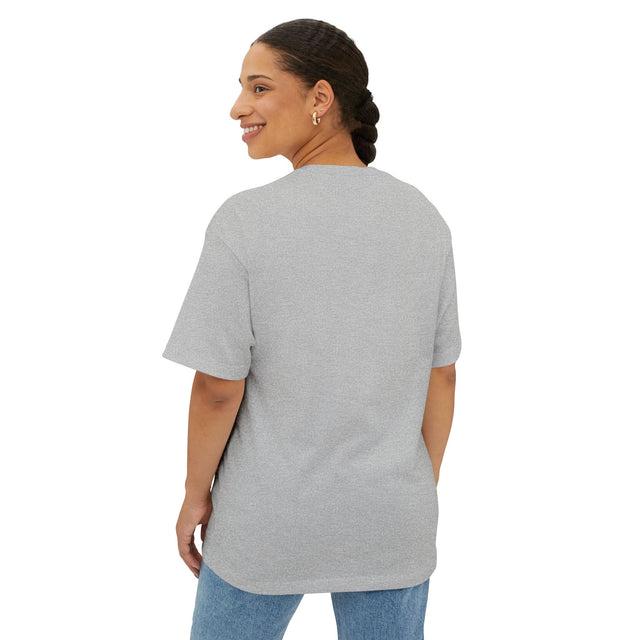 Red Lipstick Oversized Boxy Tee - Unisex