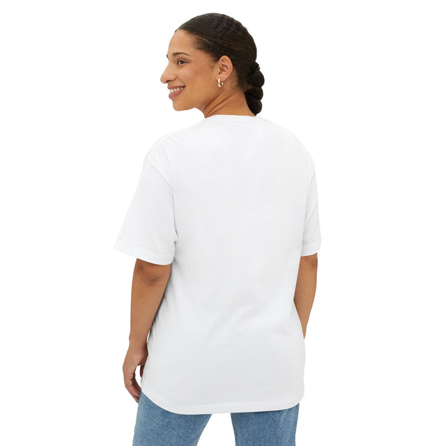 Red Lipstick Oversized Boxy Tee - Unisex