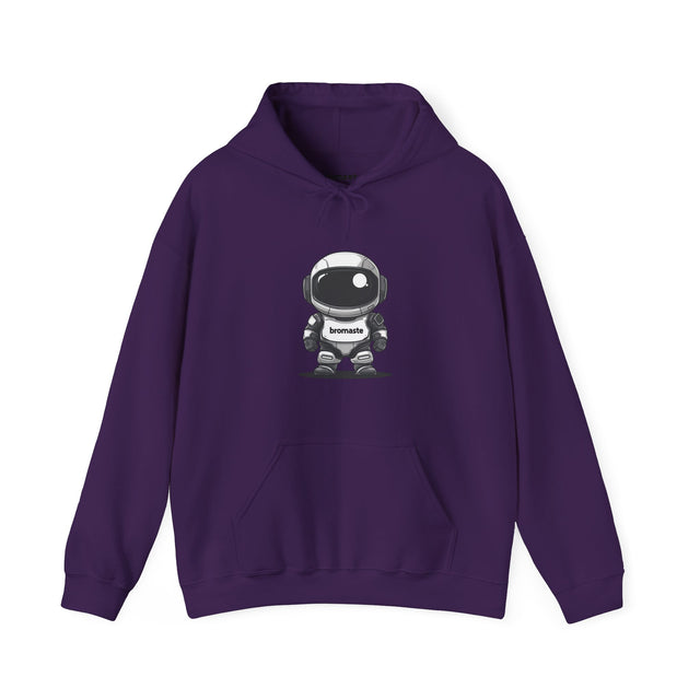 Bromaste Mini Spaceman (Branded Sleeves) Unisex Hooded Sweatshirt