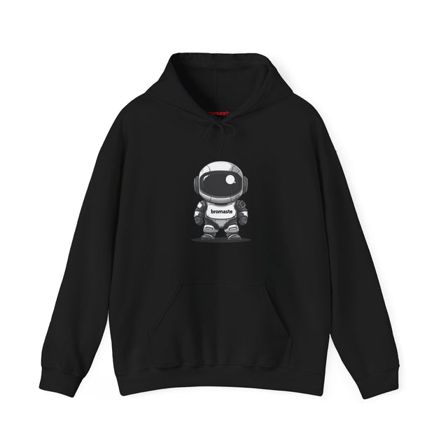 Bromaste Mini Spaceman (Branded Sleeves) Unisex Hooded Sweatshirt