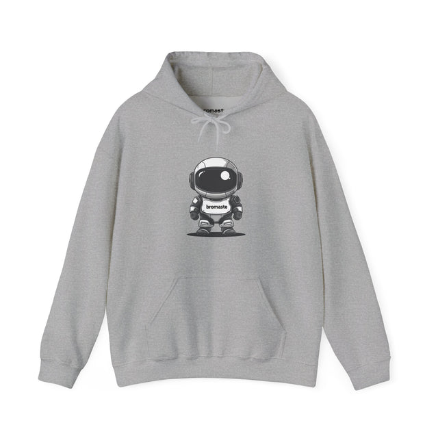 Bromaste Mini Spaceman (Branded Sleeves) Unisex Hooded Sweatshirt